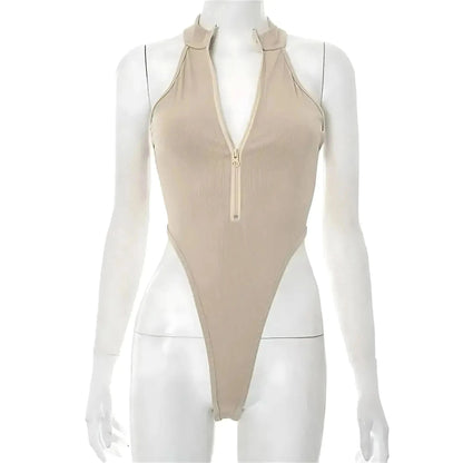 Body Taille Haute Sans Manches - Saylana