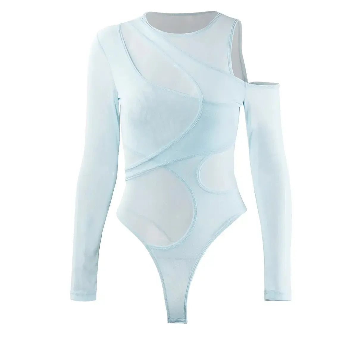 Body Transparent Manches Longues-Saylana