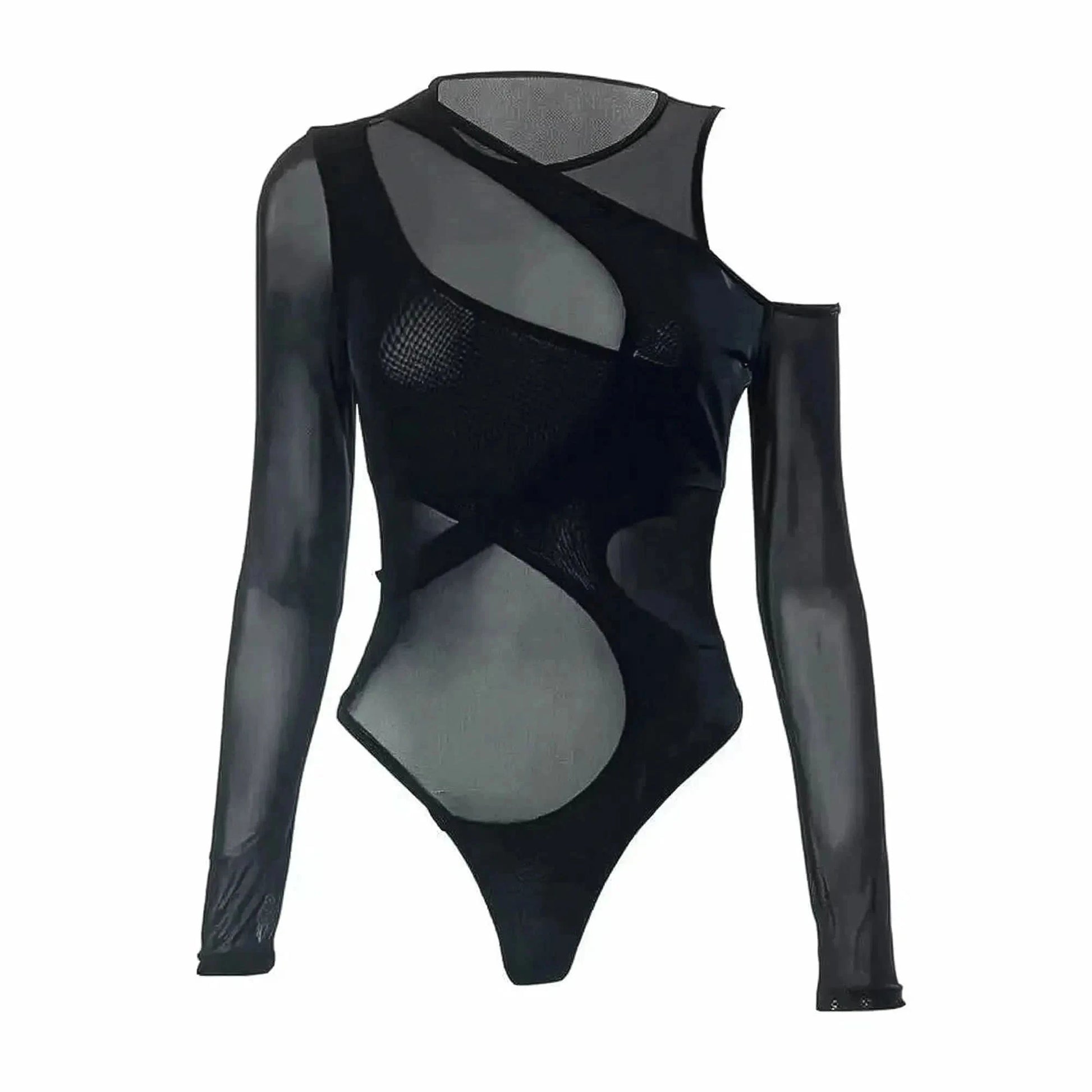 Body Transparent Manches Longues - Saylana