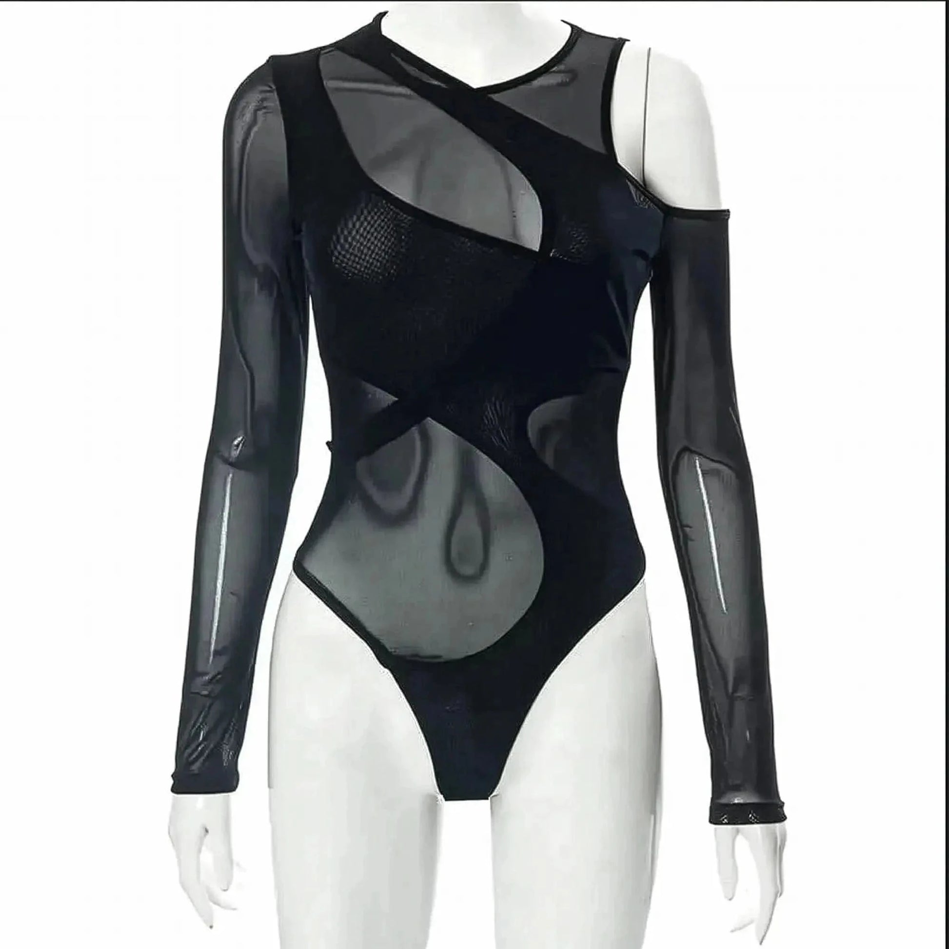 Body Transparent Manches Longues - Saylana