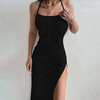 Bodycon & Décolleté Halter - Saylana