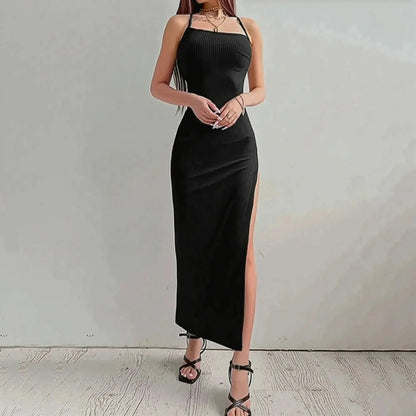 Bodycon & Décolleté Halter - Saylana