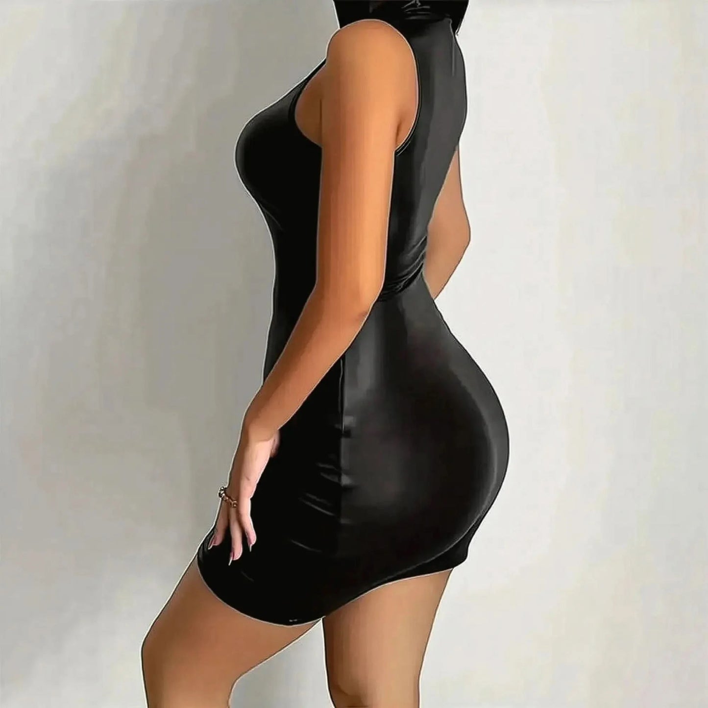 Bodycon Sexy Sans Manches - Saylana