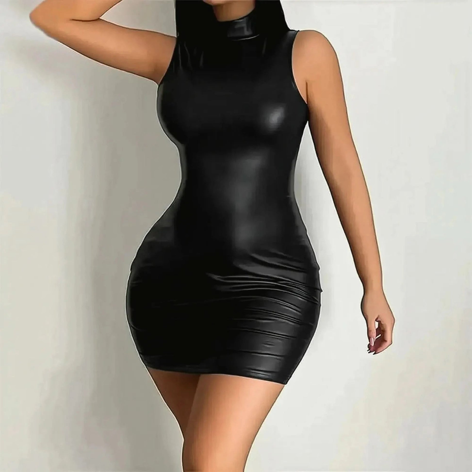 Bodycon Sexy Sans Manches - Saylana