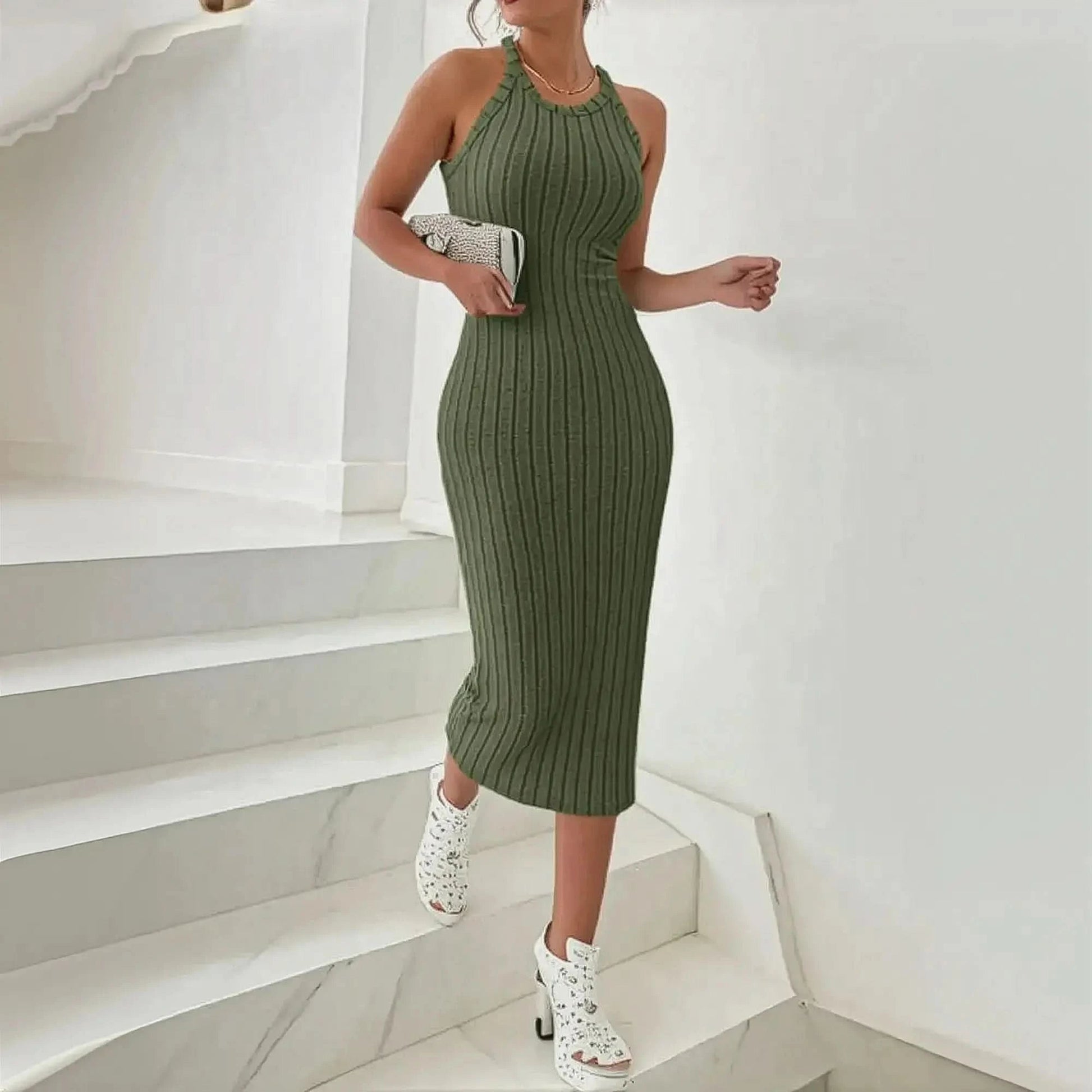 Bodycon Taille Haute Élégante - Saylana