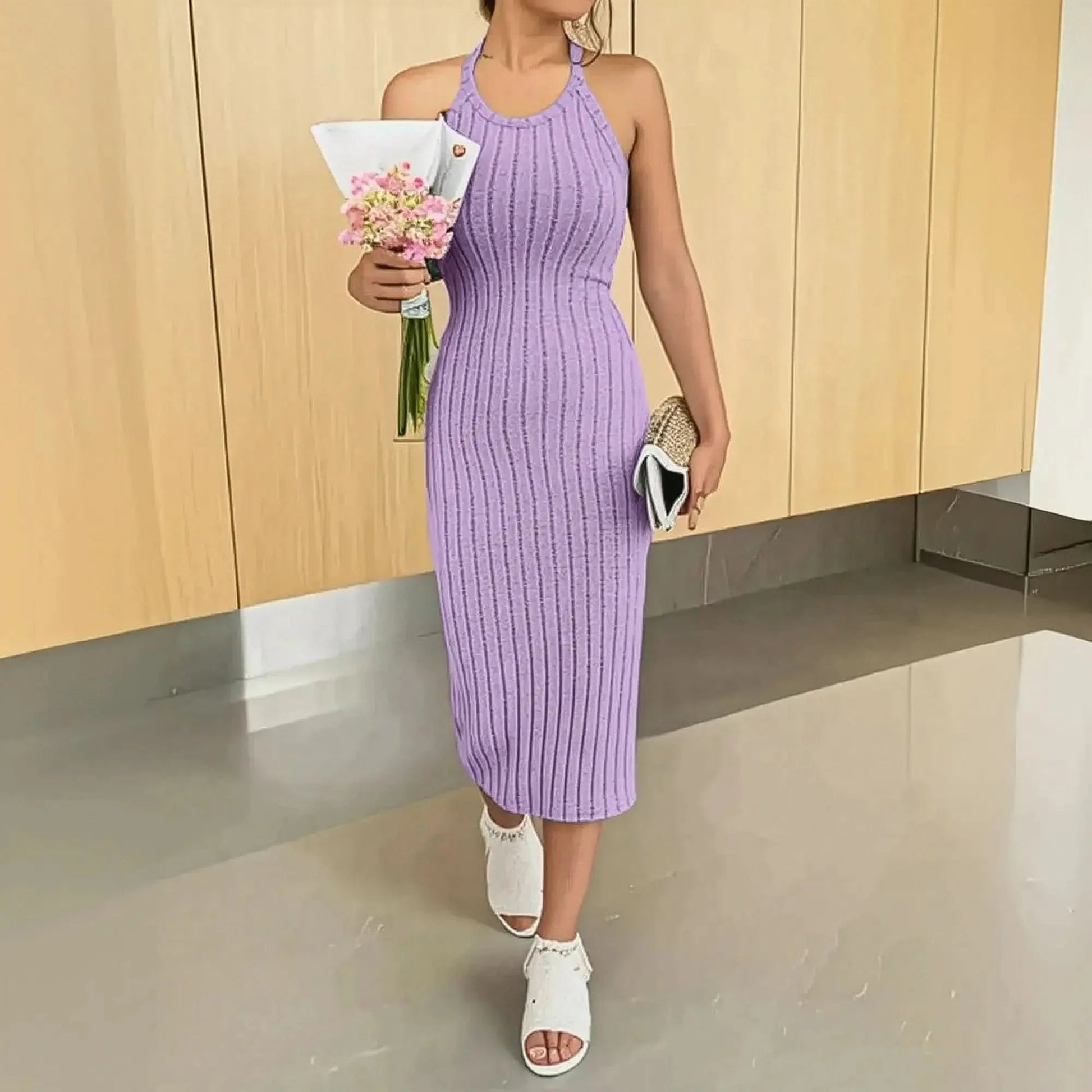 Bodycon Taille Haute Élégante - Saylana