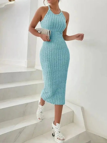 Bodycon Taille Haute Élégante-Saylana