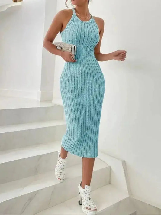 Bodycon Taille Haute Élégante-Saylana