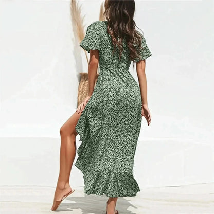 Boho Fleurie Fendue - Saylana