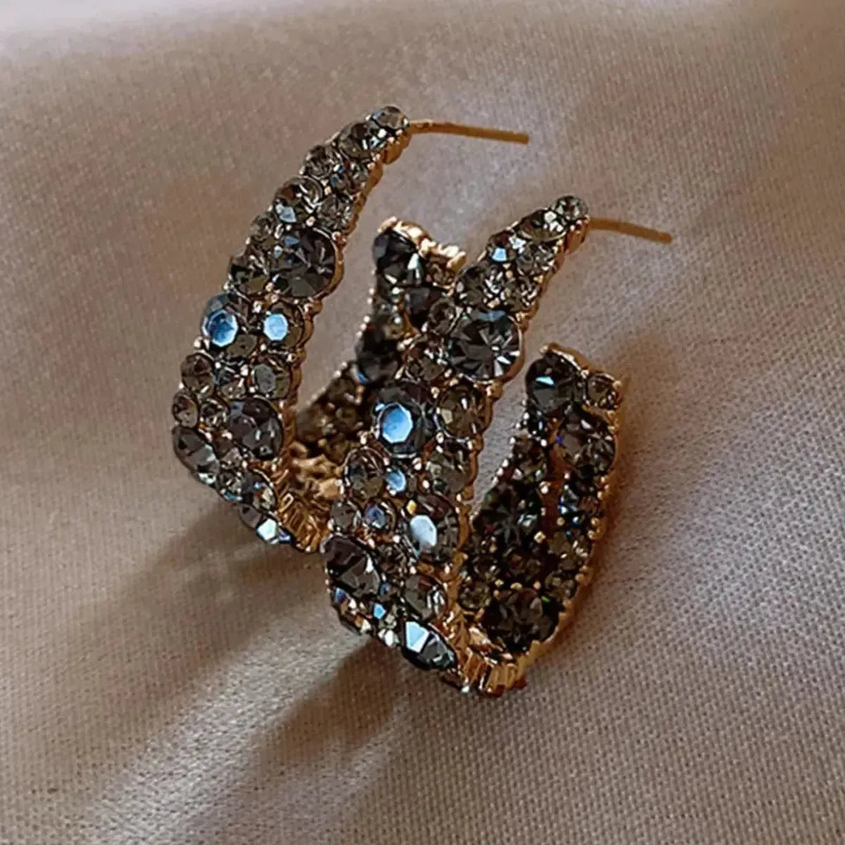 Boucles Longues Perles & Fleurs-Saylana