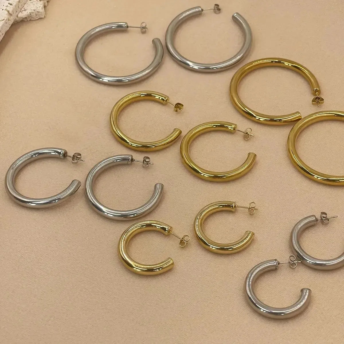 Boucles Rondes Inox Grand Format-Saylana