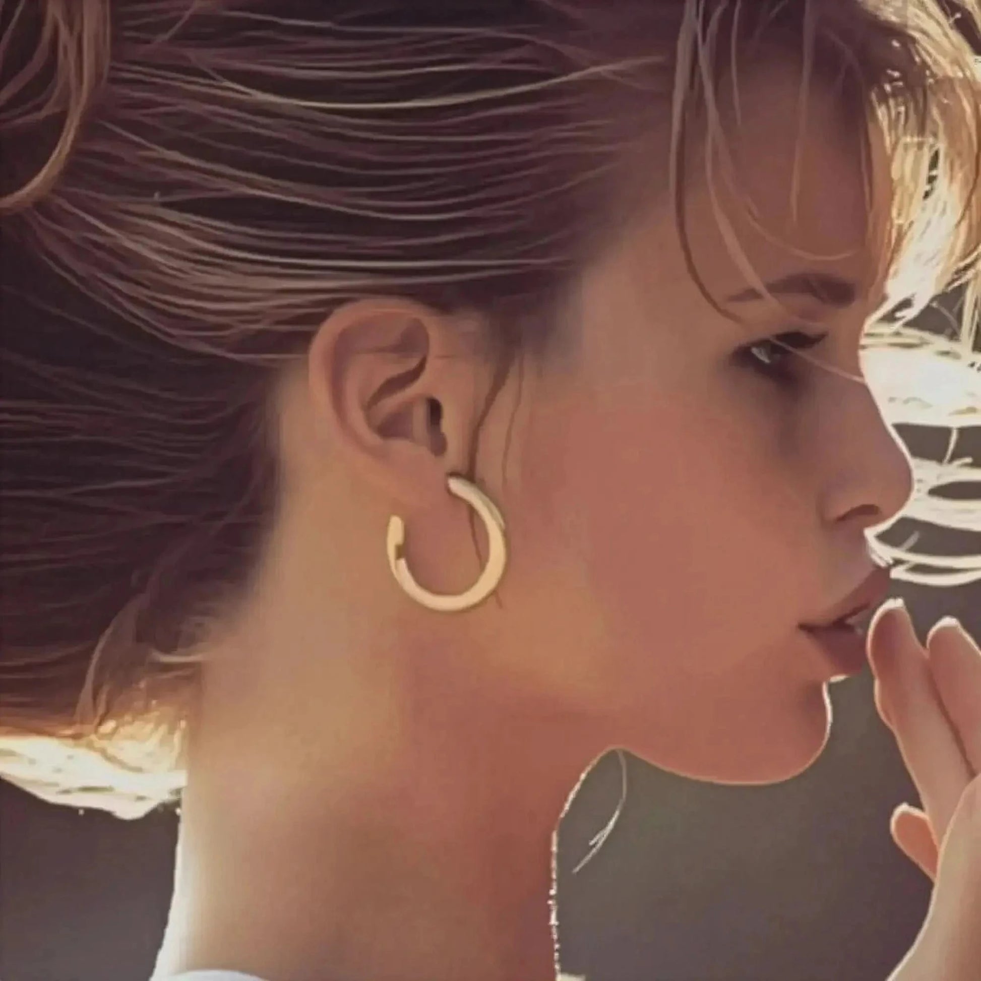 Boucles Rondes Inox Grand Format - Saylana