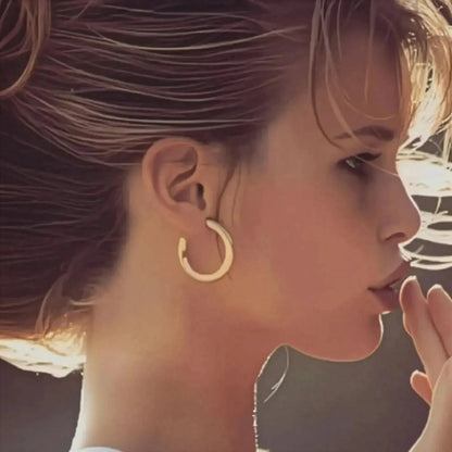 Boucles Rondes Inox Grand Format - Saylana