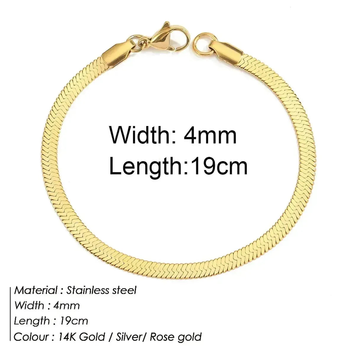 Bracelet Twist Acier Doré-Saylana