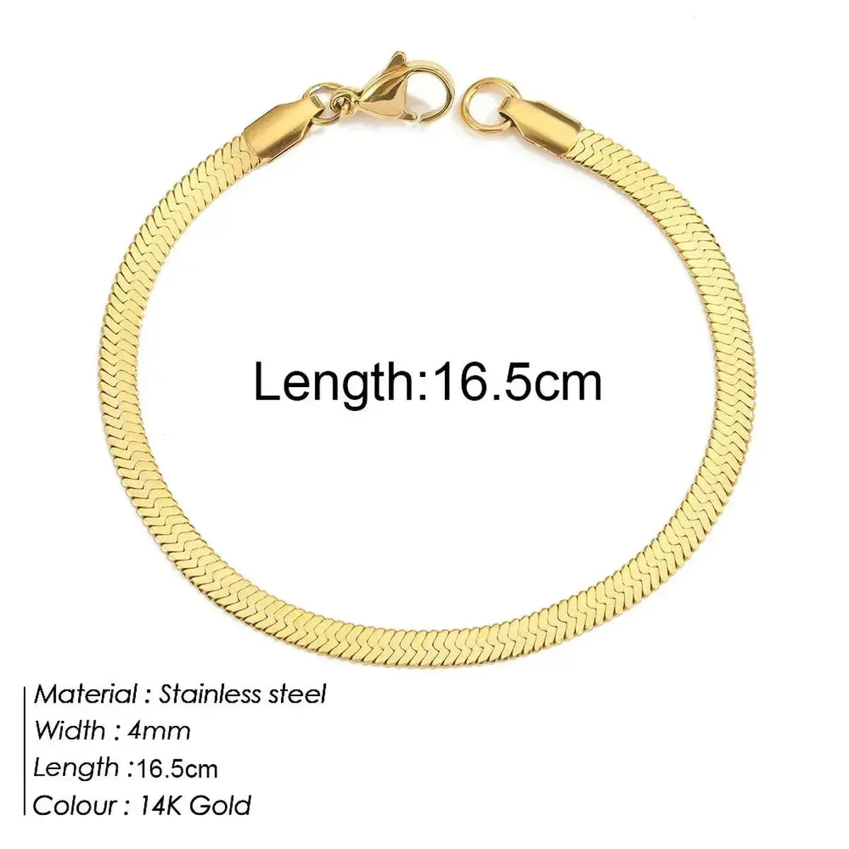Bracelet Twist Acier Doré-Saylana