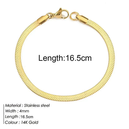 Bracelet Twist Acier Doré-Saylana