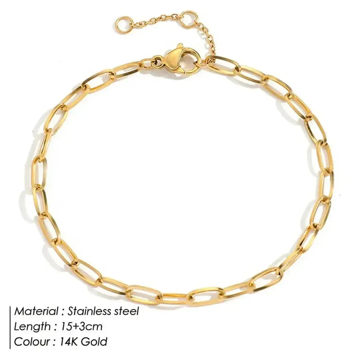 Bracelet Twist Acier Doré-Saylana