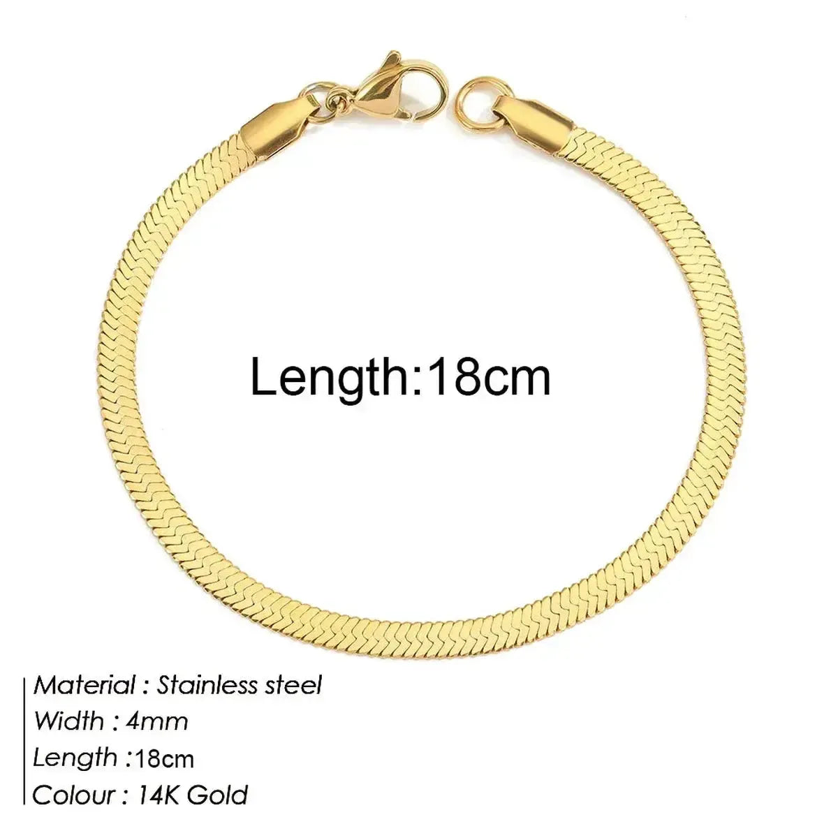 Bracelet Twist Acier Doré-Saylana