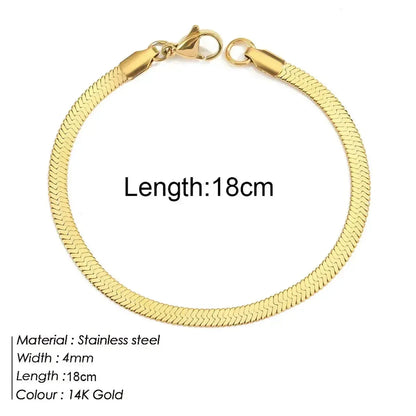 Bracelet Twist Acier Doré-Saylana