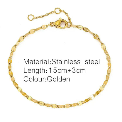 Bracelet Twist Acier Doré-Saylana