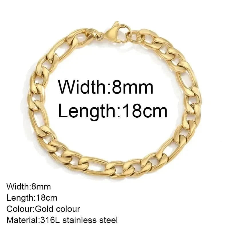 Bracelet Twist Acier Doré - Saylana