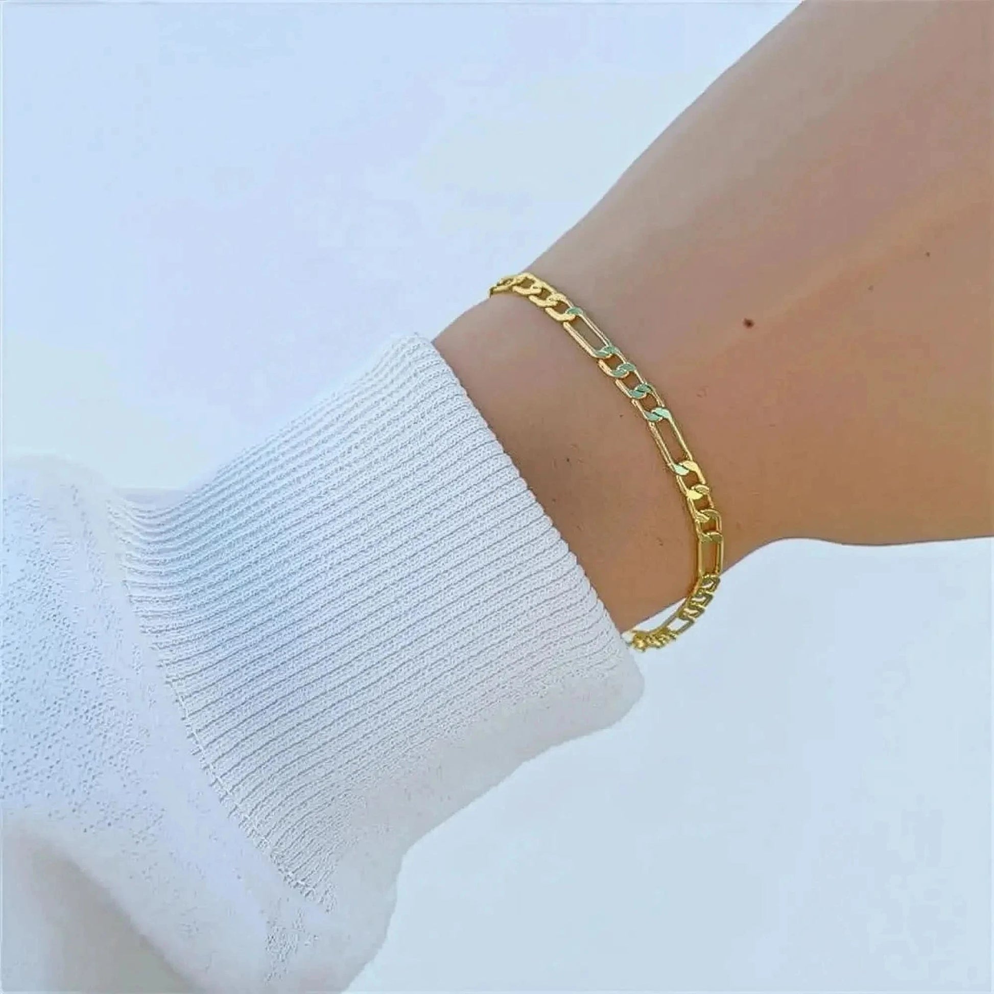Bracelet Twist Acier Doré - Saylana