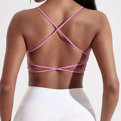 Brassière Dos Croisé Femme Maintien Fort-Saylana