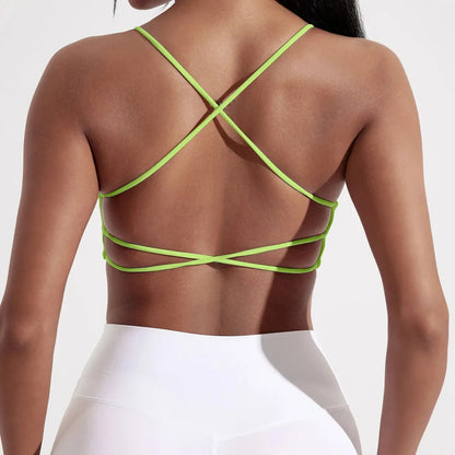Brassière Dos Croisé Femme Maintien Fort-Saylana