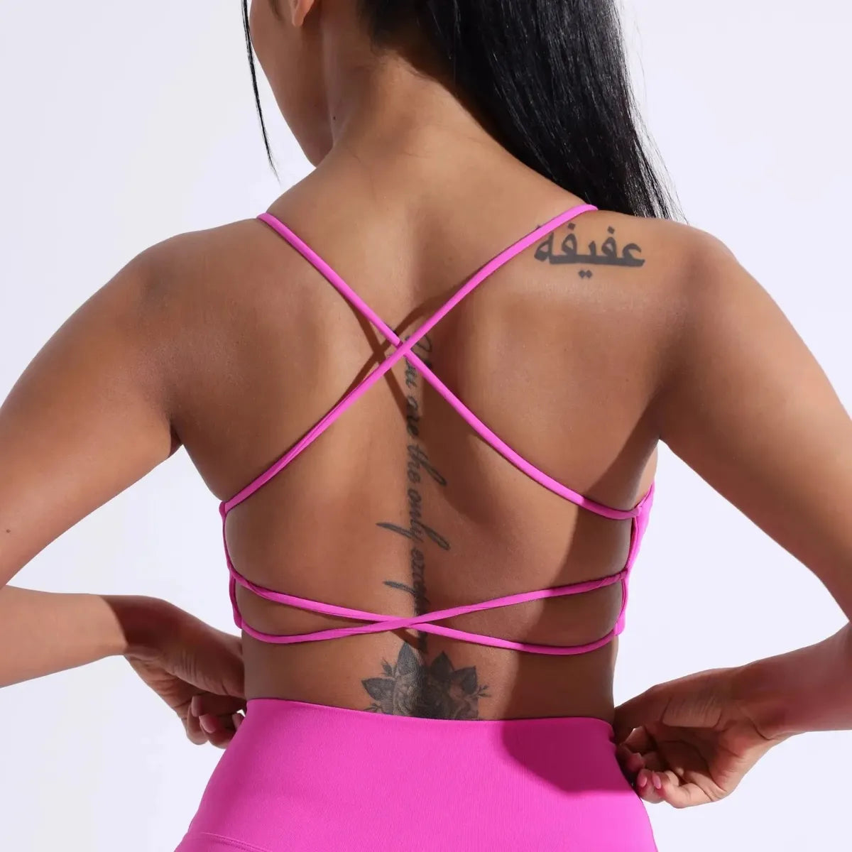 Brassière Dos Croisé Femme Maintien Fort-Saylana