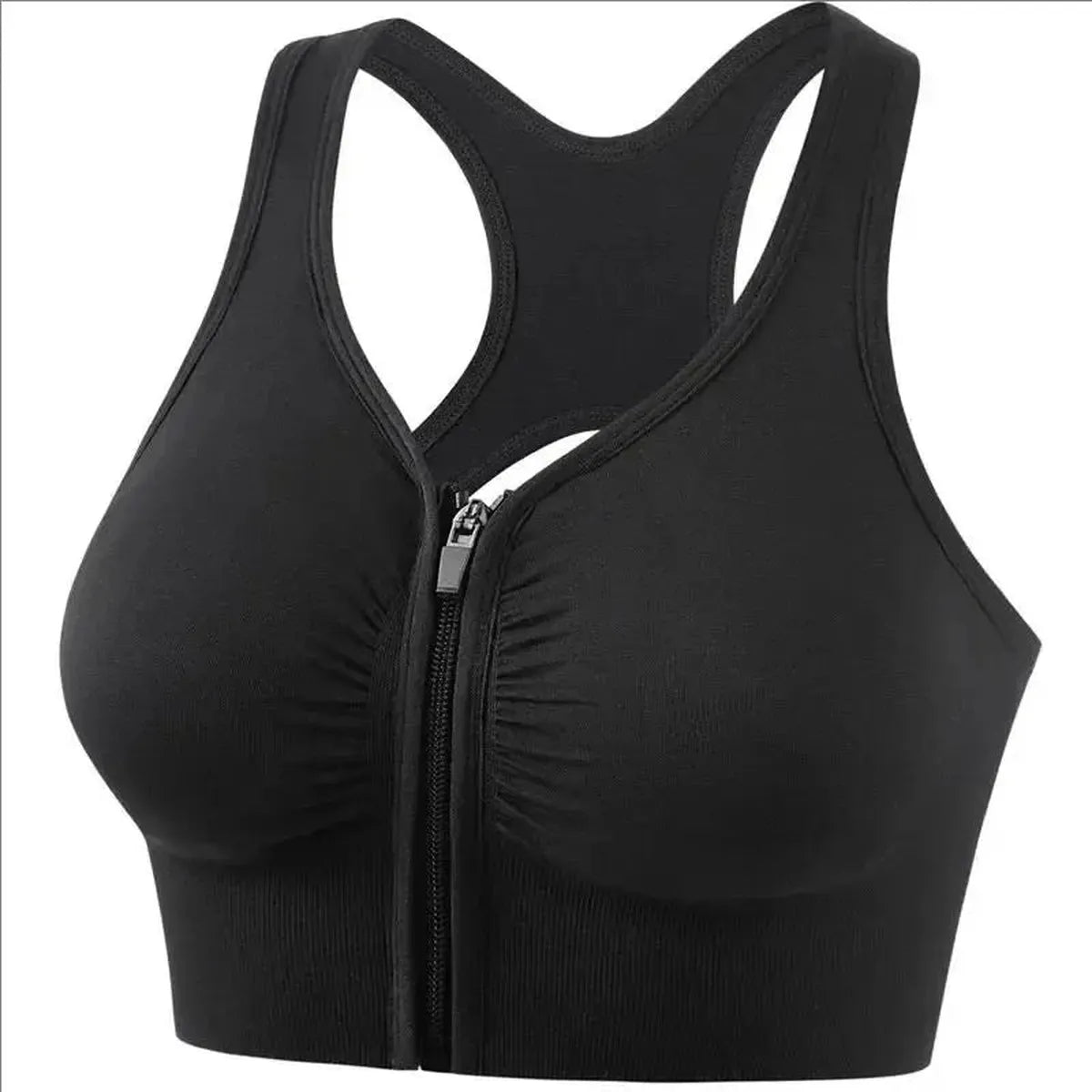 Brassière Fitness Zippée Femme Sport-Saylana