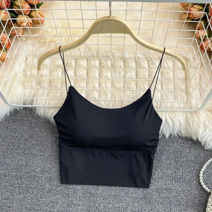 Brassière sans couture en soie glacée ultra douce-Saylana