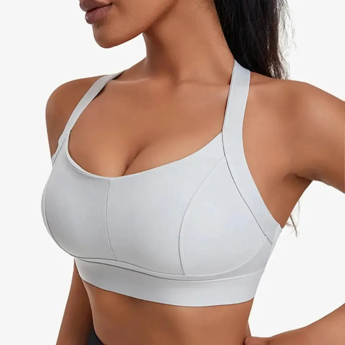 Brassière Sport Croisée Maintien Fort-Saylana