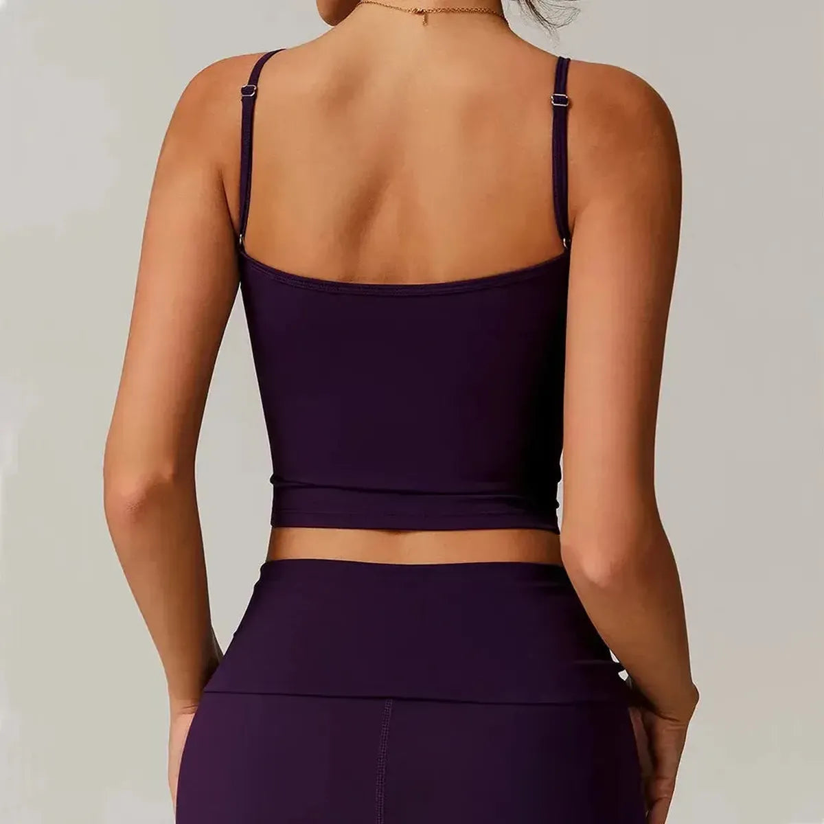 Brassière Yoga Dos Ouvert Push-Up-Saylana