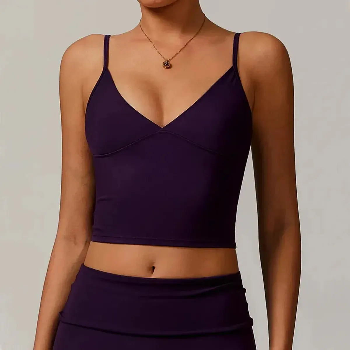 Brassière Yoga Dos Ouvert Push-Up-Saylana