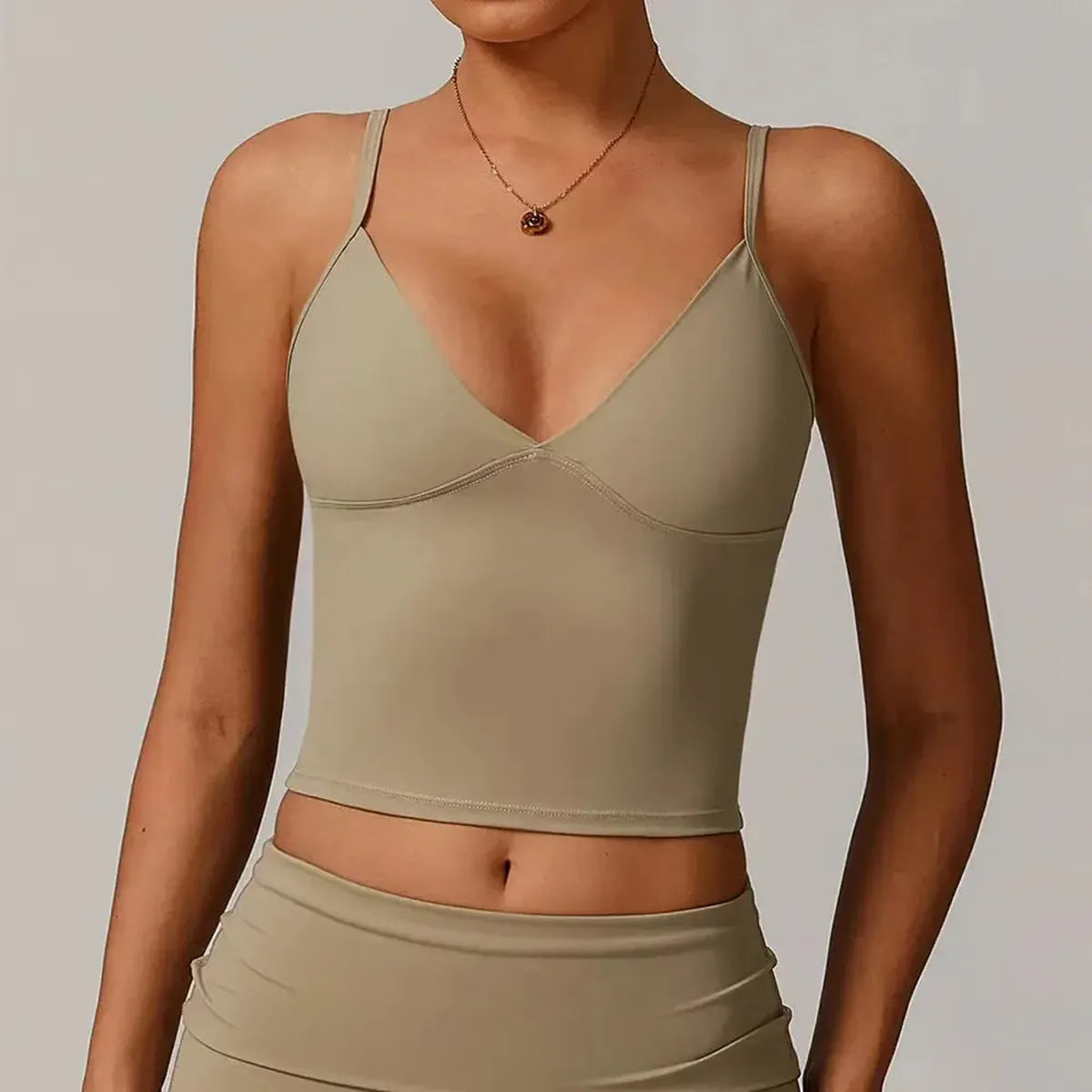 Brassière Yoga Dos Ouvert Push-Up-Saylana