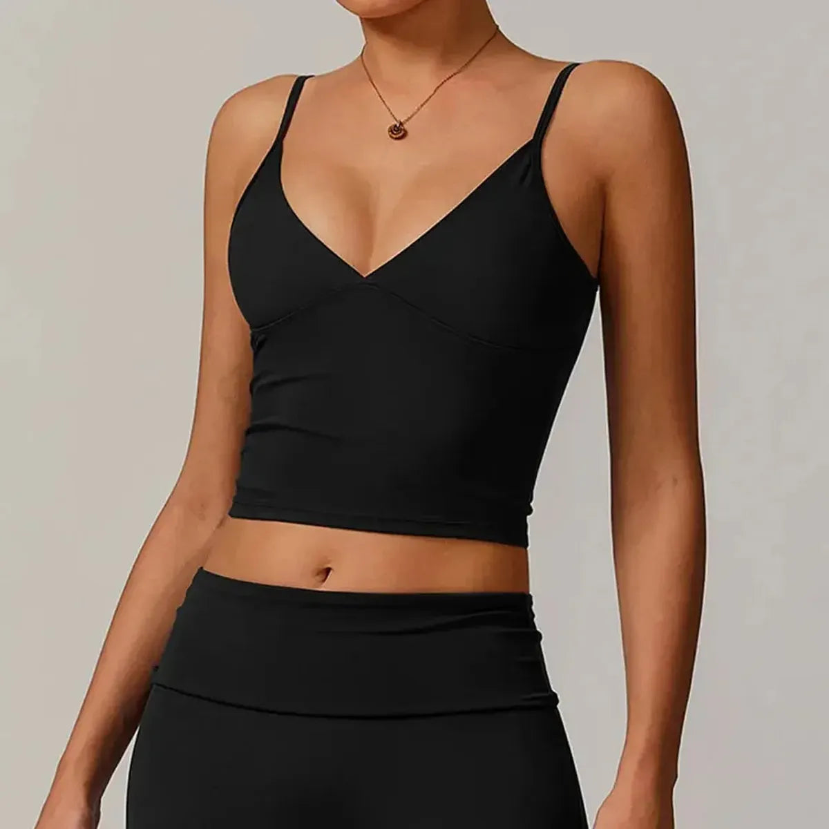Brassière Yoga Dos Ouvert Push-Up-Saylana