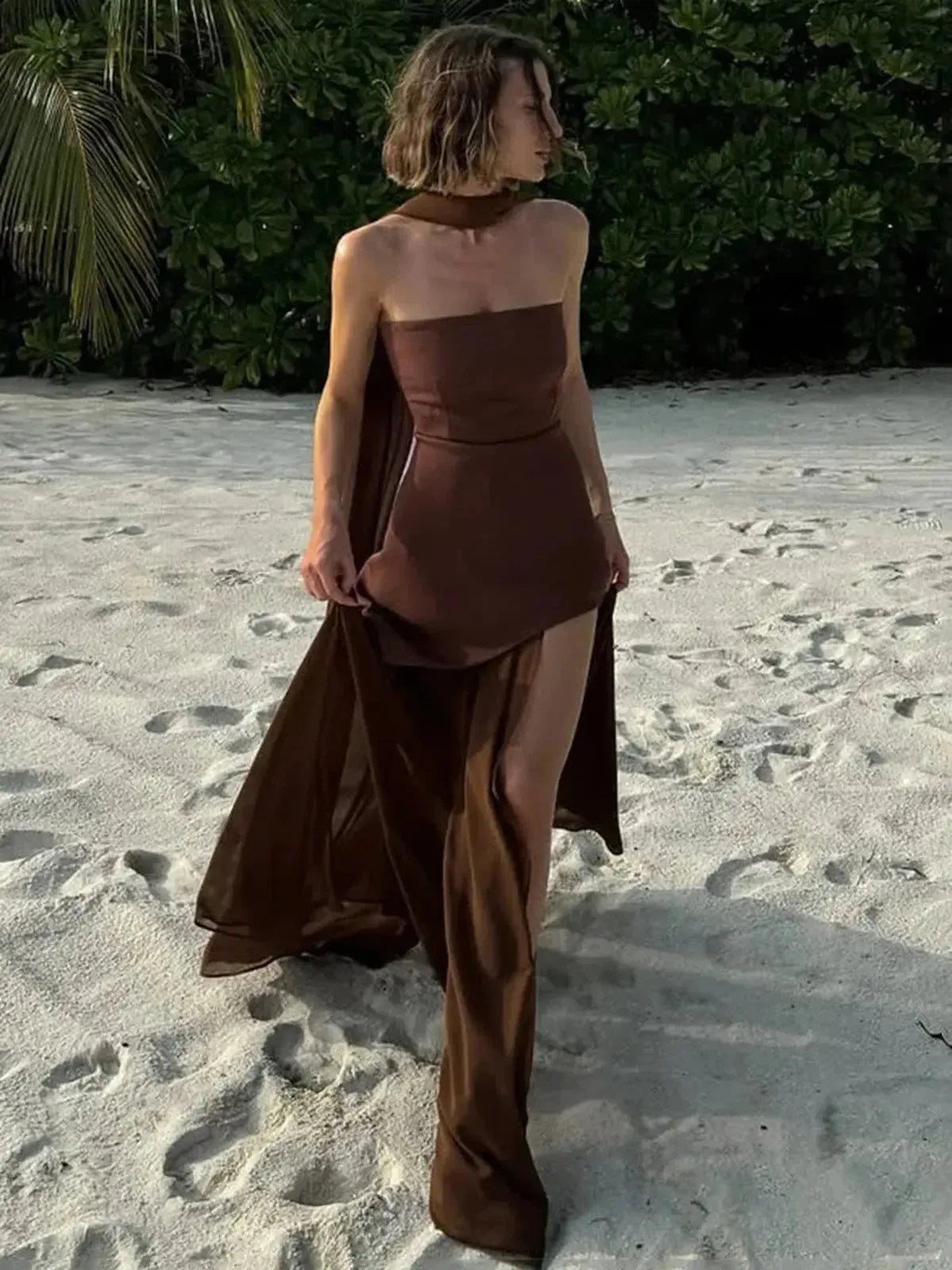Bustier à Nœud & Tulle-Saylana