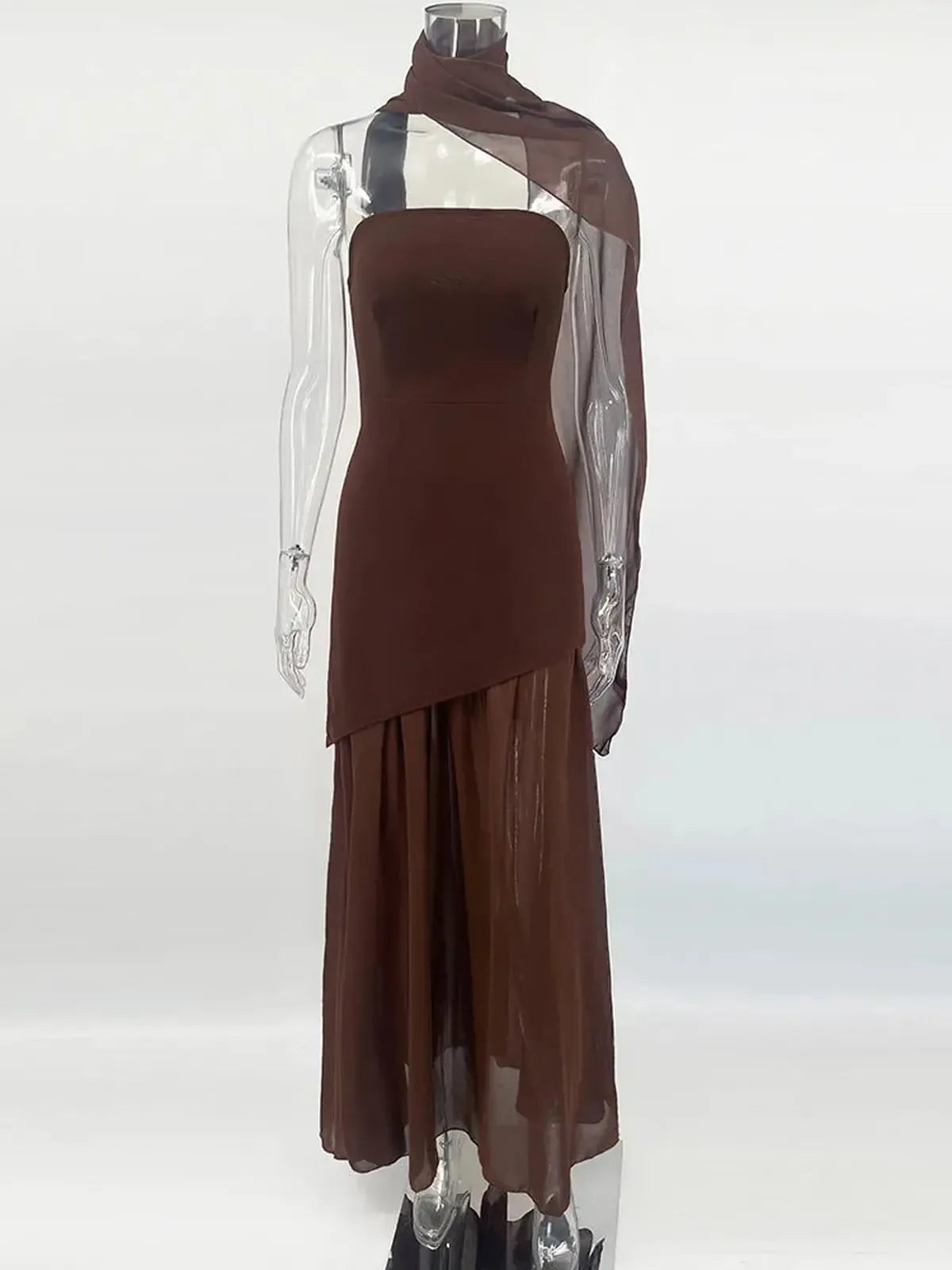 Bustier à Nœud & Tulle-Saylana