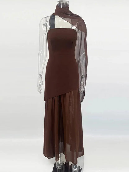 Bustier à Nœud & Tulle-Saylana