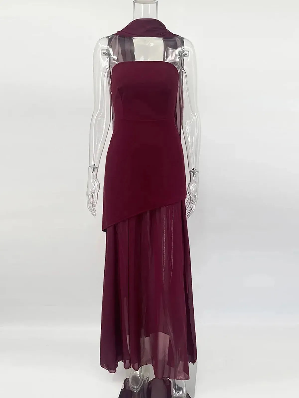 Bustier à Nœud & Tulle-Saylana
