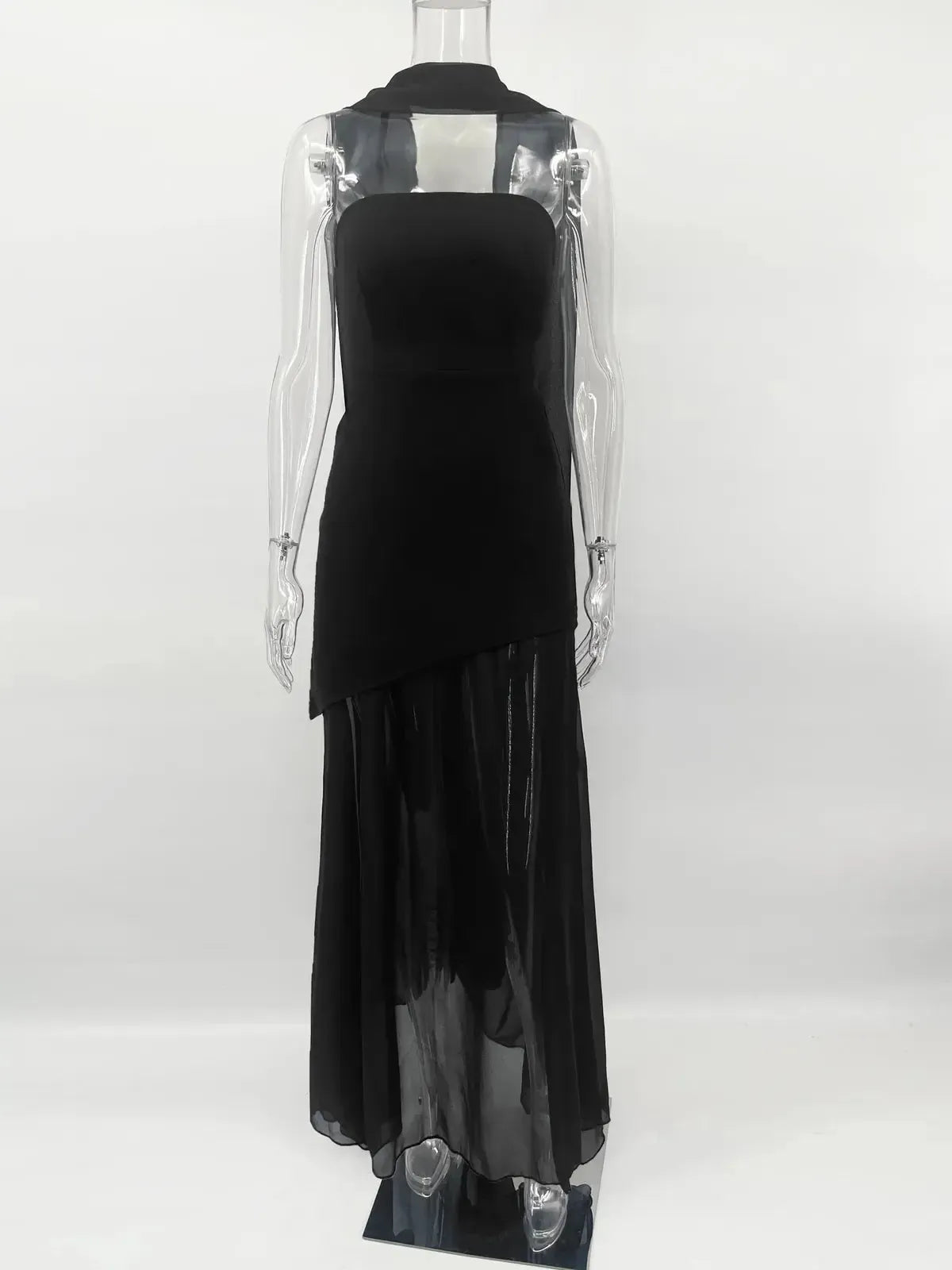 Bustier à Nœud & Tulle-Saylana