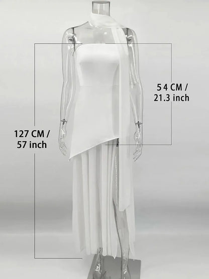 Bustier à Nœud & Tulle-Saylana