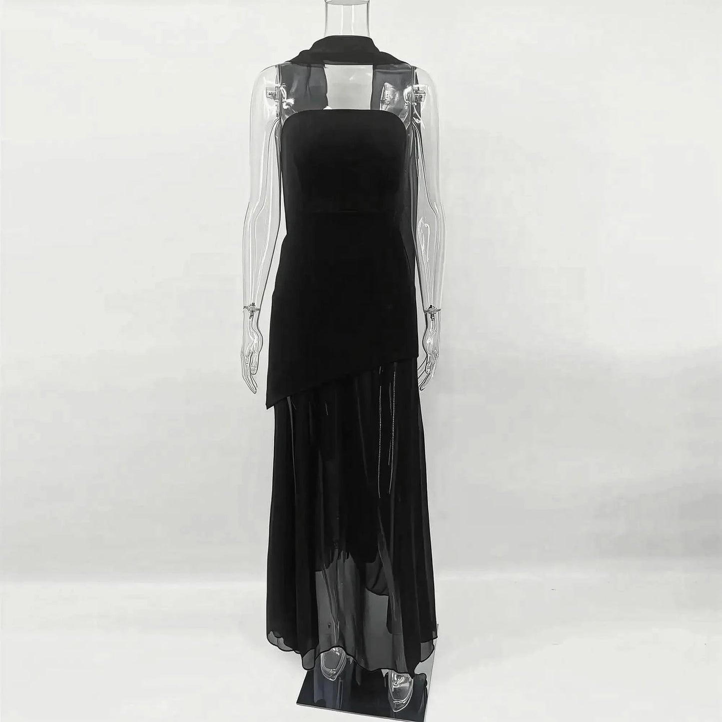 Bustier à Nœud & Tulle - Saylana