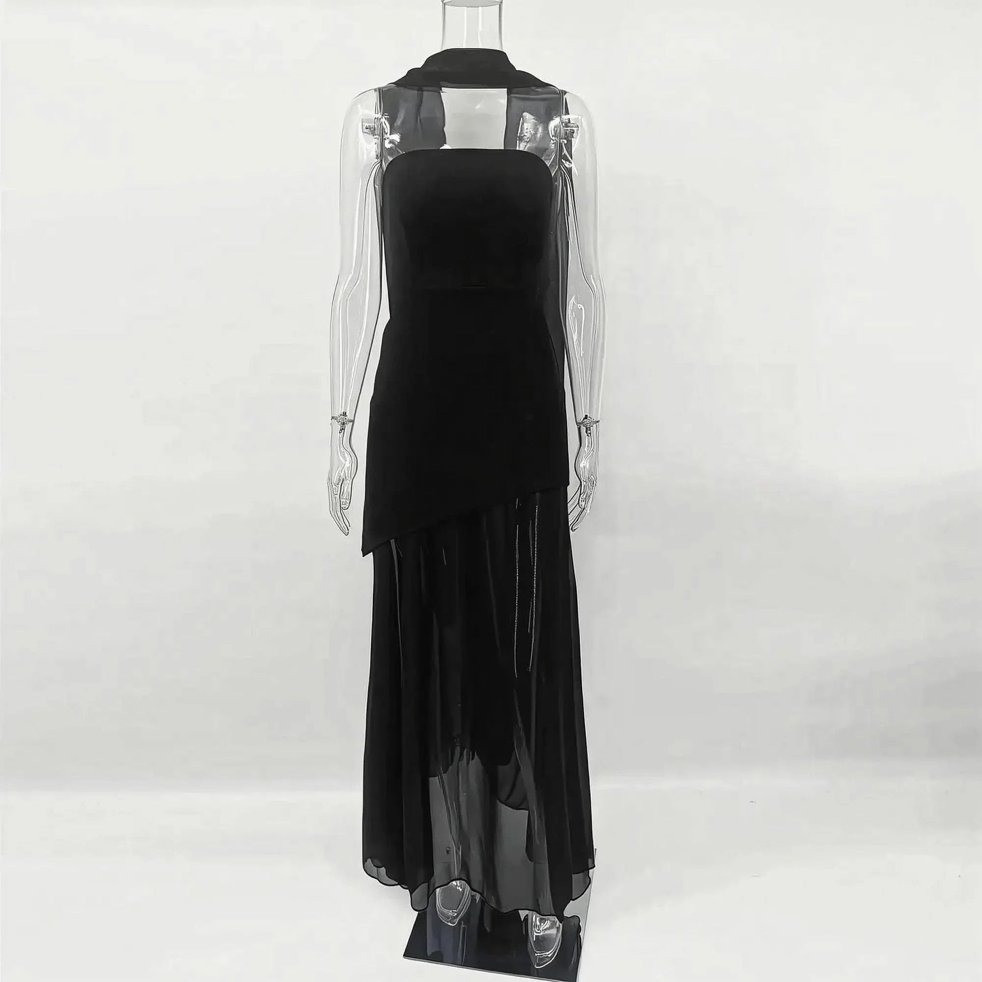 Bustier à Nœud & Tulle - Saylana