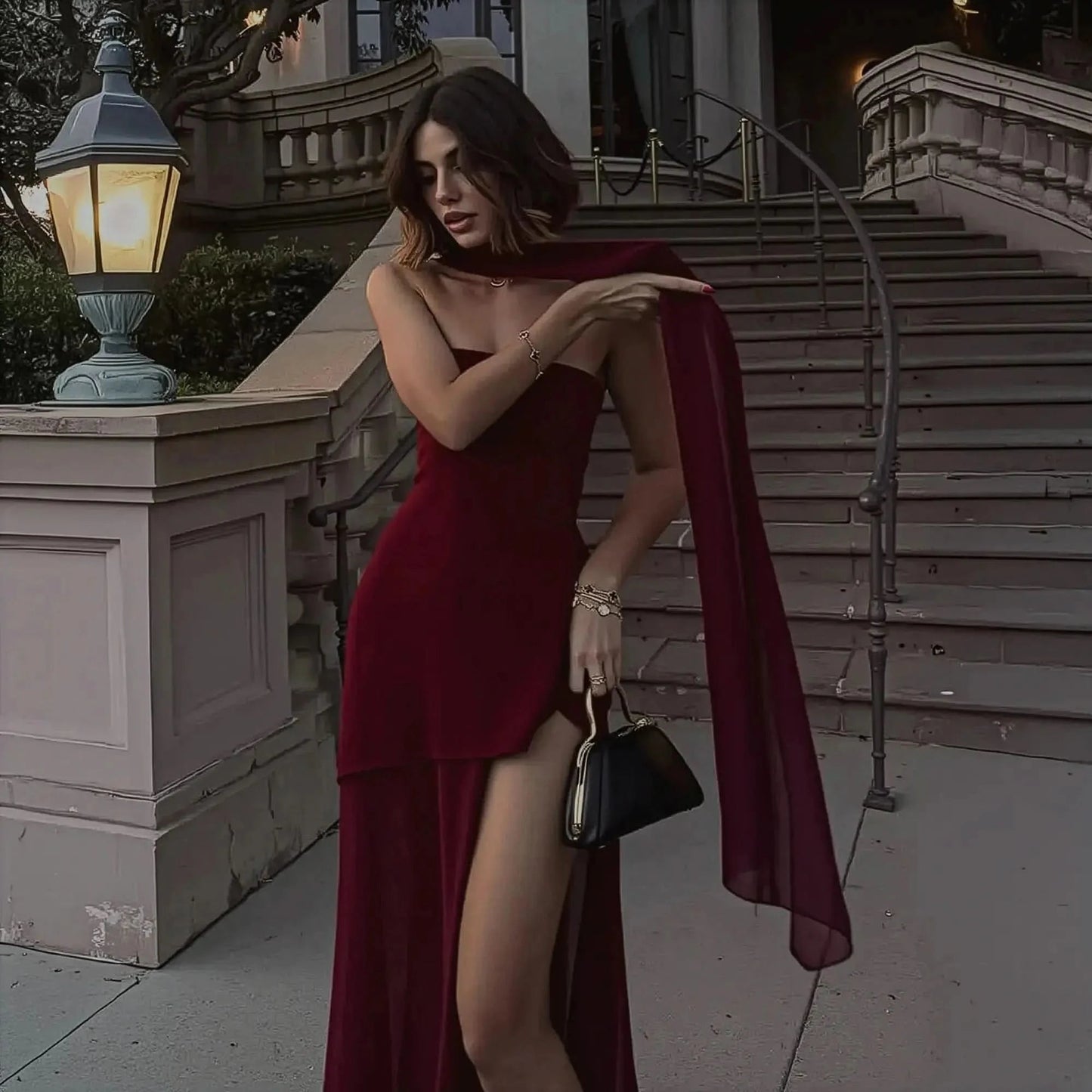 Bustier à Nœud & Tulle - Saylana