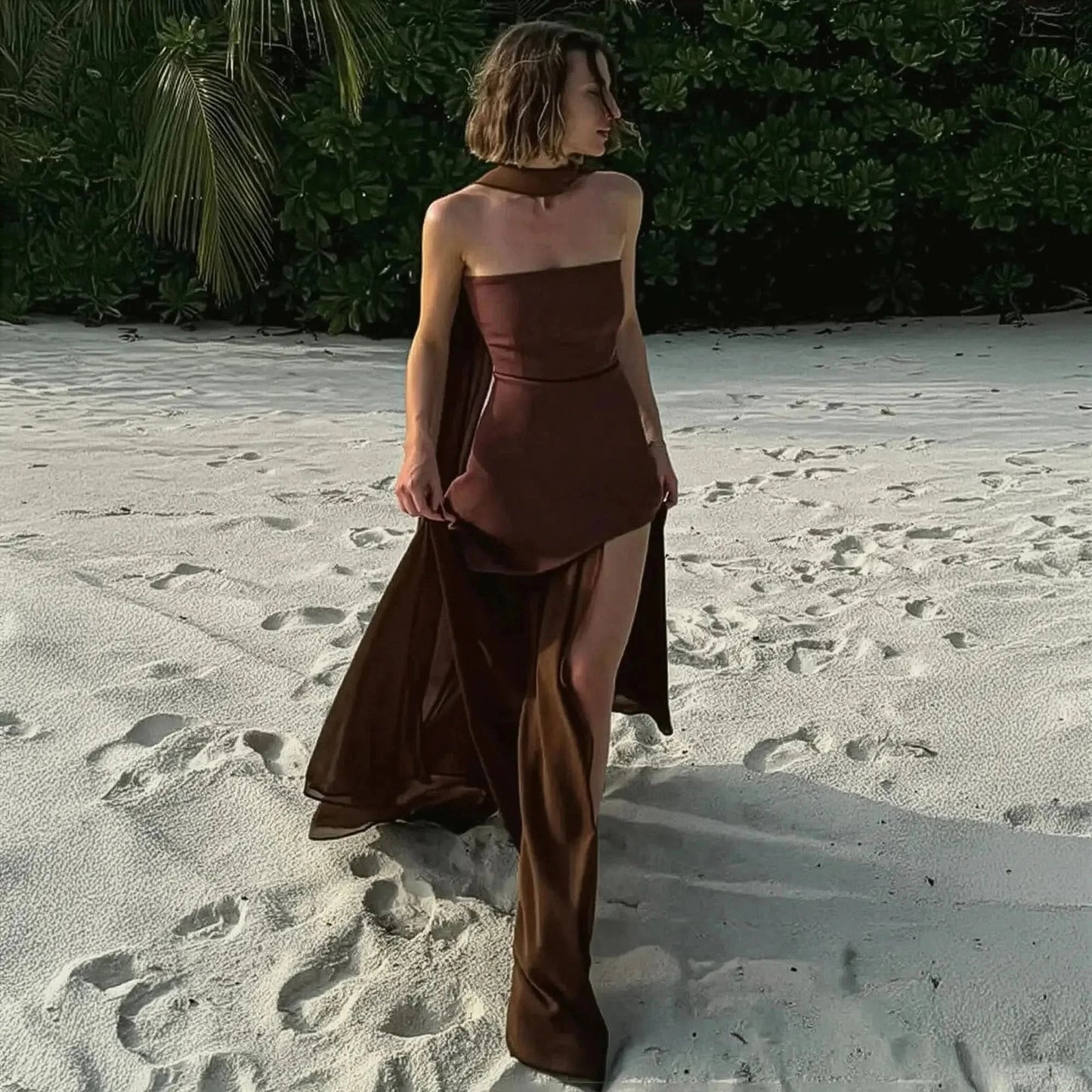 Bustier à Nœud & Tulle - Saylana