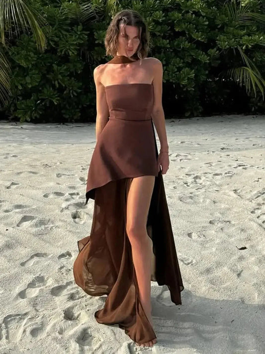 Bustier à Nœud & Tulle-Saylana