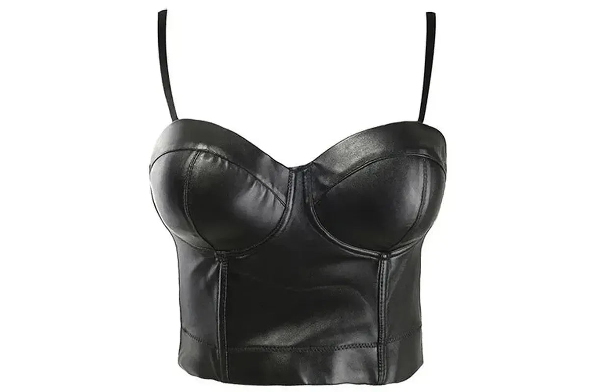 Bustier Noir Transparent Femme-Saylana
