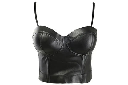 Bustier Noir Transparent Femme-Saylana