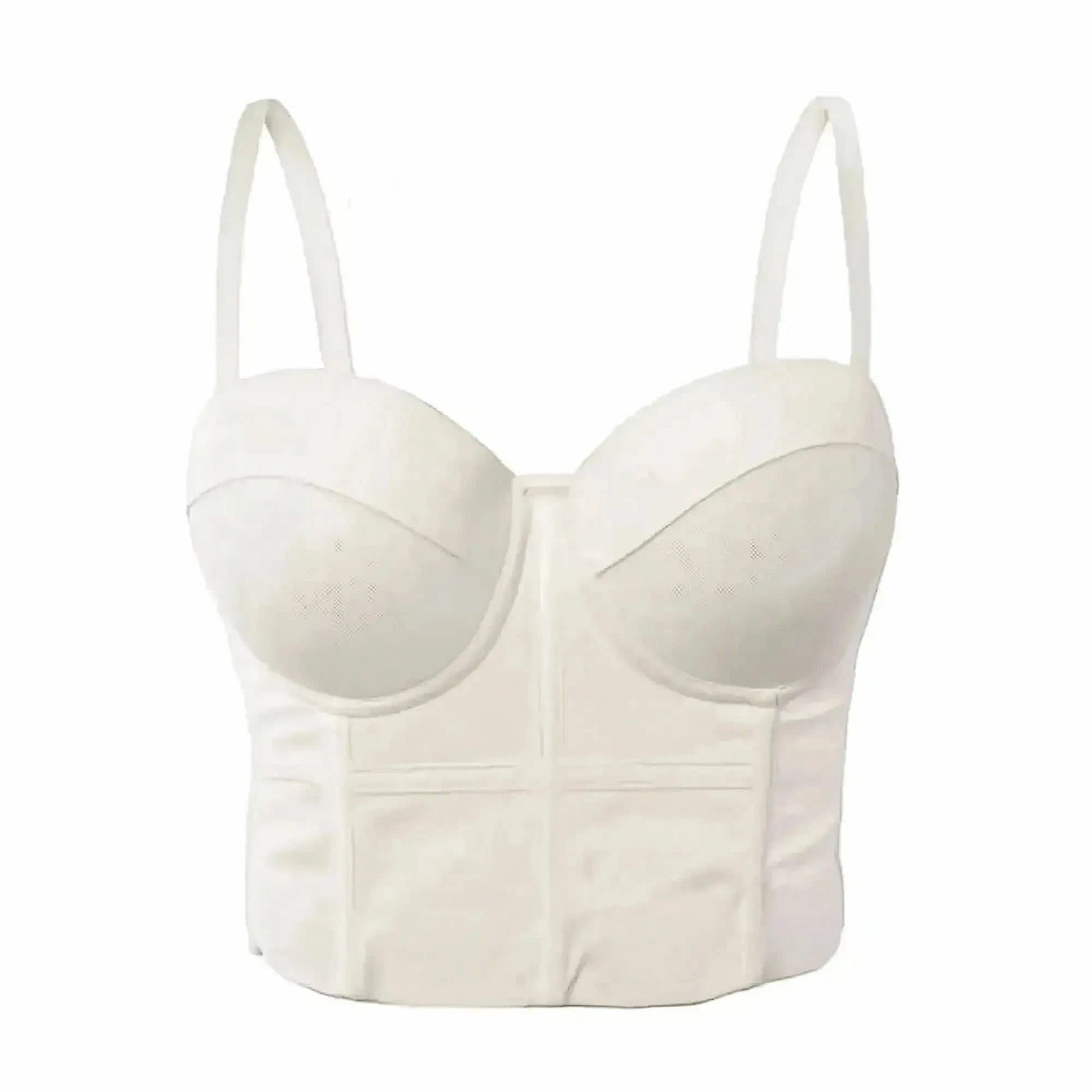 Bustier Noir Transparent Femme - Saylana